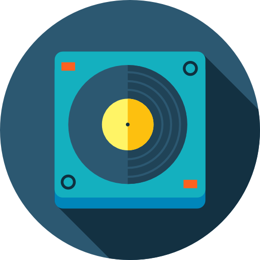 Dj Round Circle Round Circle Icon