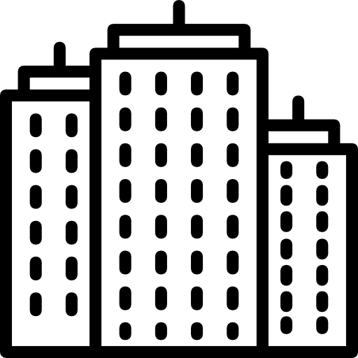 Skyscraper Basic Miscellany Lineal icon