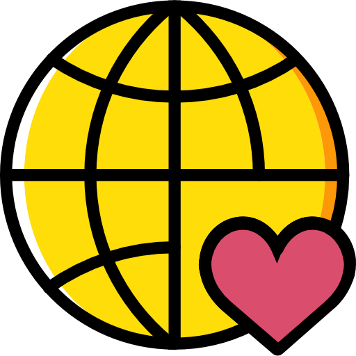 en todo el mundo icono gratis