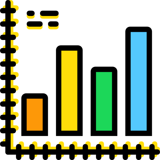 Analytics Basic Miscellany Yellow icon