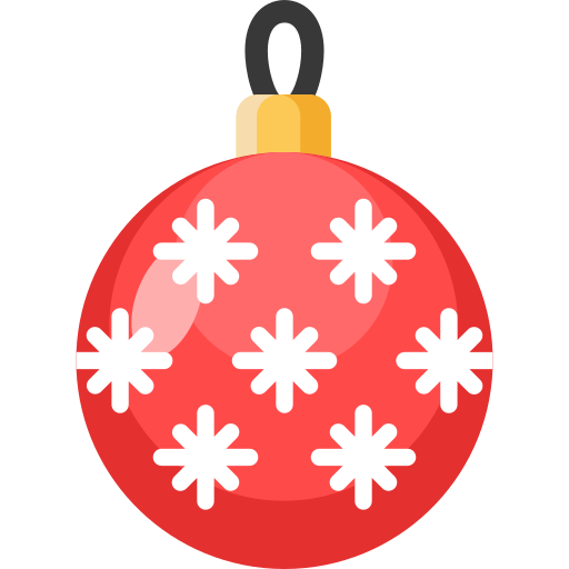 christmas ornament icon
