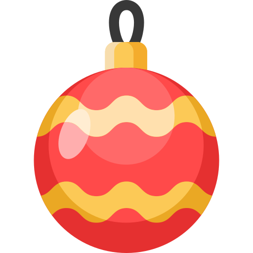 Ball, bauble, christmas tree, decoration, ornament, string icon - Download  on Iconfinder