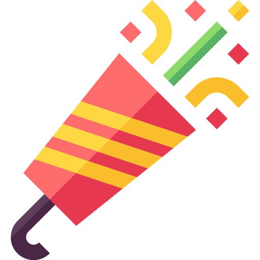 Конфетти бесплатно иконка