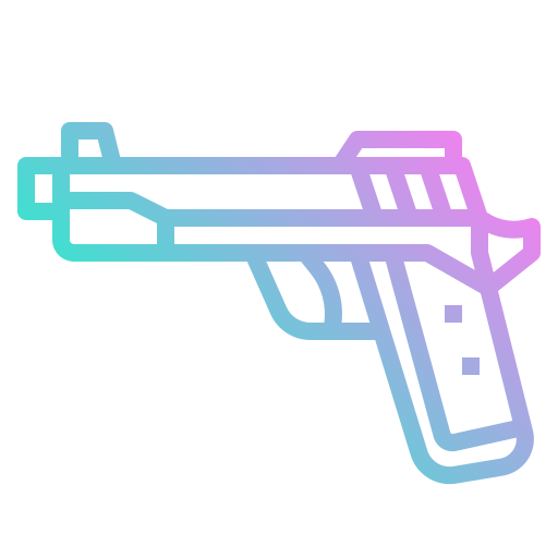 Gun photo3idea_studio Gradient icon