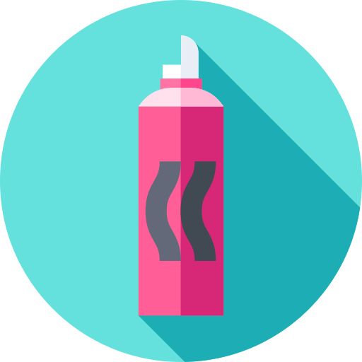 spray para el cabello icono gratis