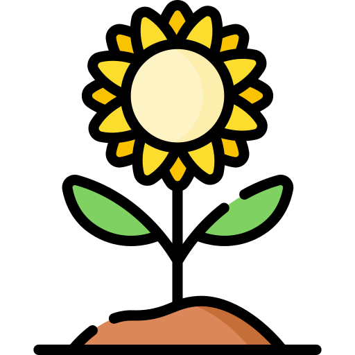 girasol icono gratis