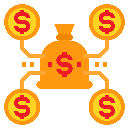 bolsa de dinheiro grátis ícone