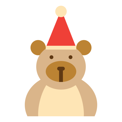 Christmas Bear PNG Transparent Images Free Download