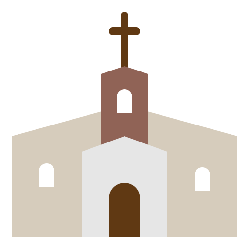 Church Iconixar Flat icon