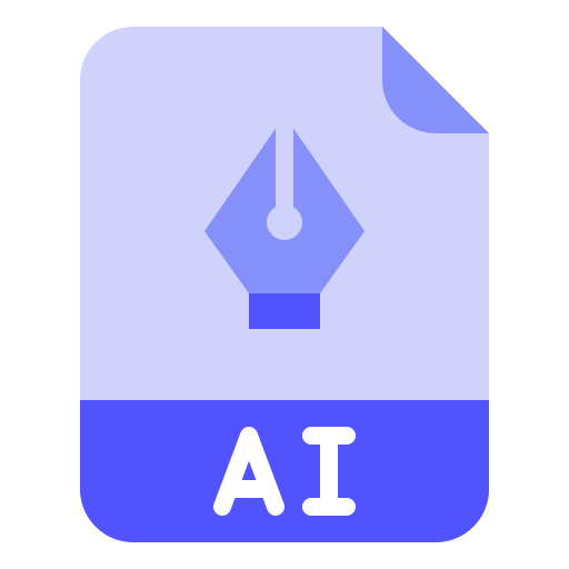 formato ai icono gratis