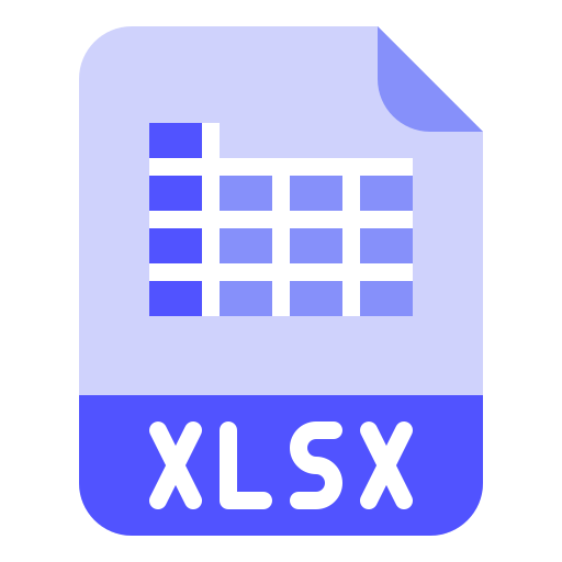 Xlsx Iconixar Flat icon