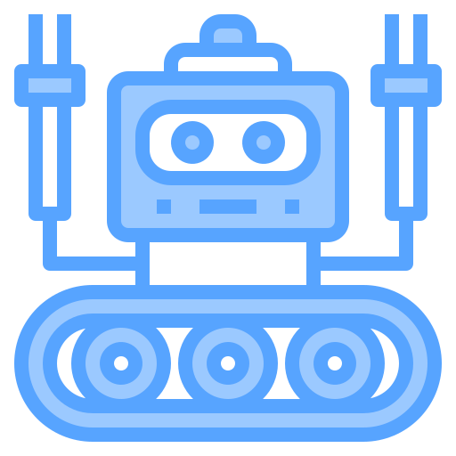 Robot Catkuro Blue Icon