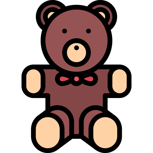 oso de peluche icono gratis