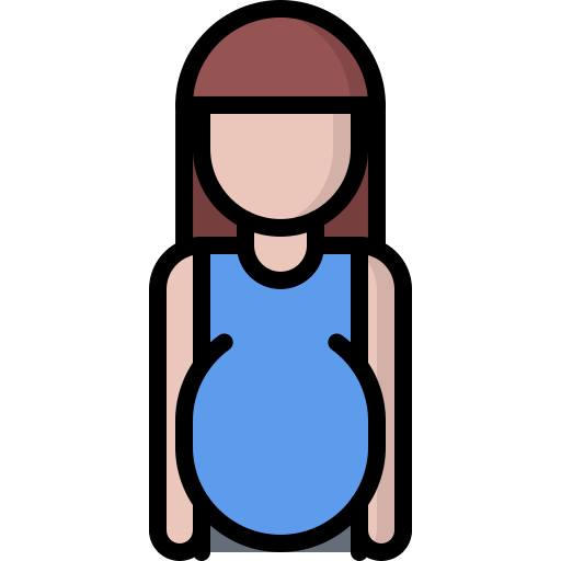 Woman Coloring Color icon