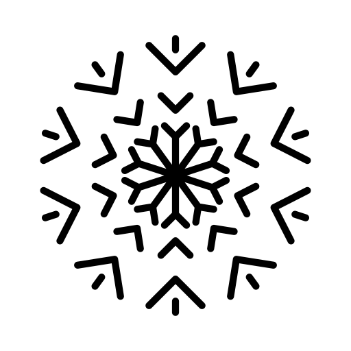 Ice flake free icon