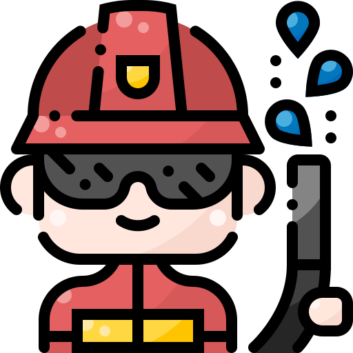 bombero icono gratis