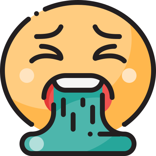 Vomiting - free icon