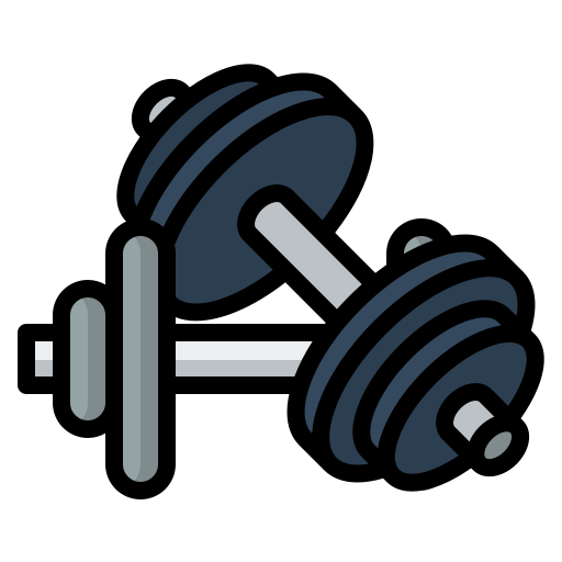 Arm with dumbbell. gym club logo. vector illustration • wall stickers  muscle, forceful, push | myloview.com