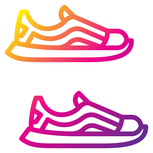 Sport shoe Skyclick Gradient icon
