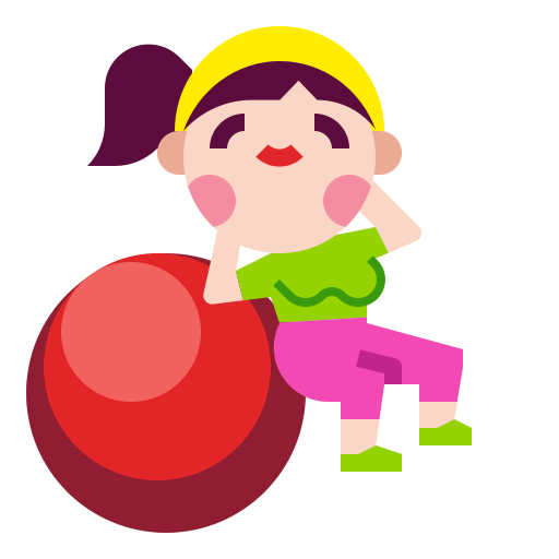 피트니스 볼 무료 아이콘