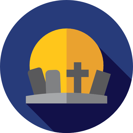 cementerio icono gratis