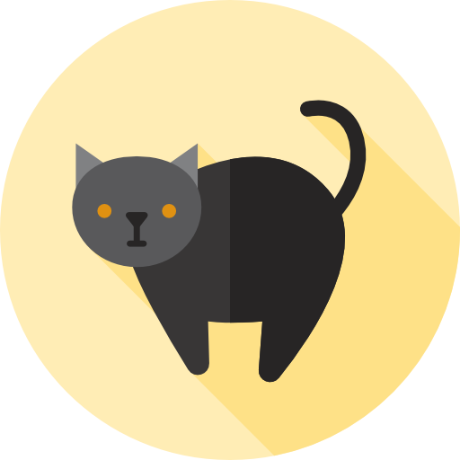 Black cat - Free animals icons