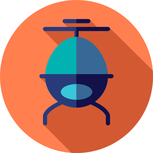 helicóptero icono gratis