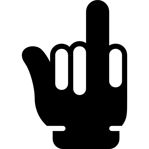 dedos grátis ícone