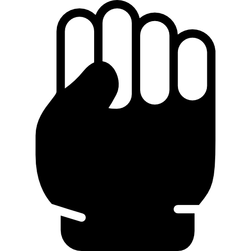 poing Icône gratuit poing Icône gratuit
