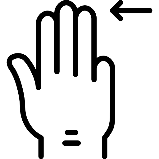 Drag - Free gestures icons