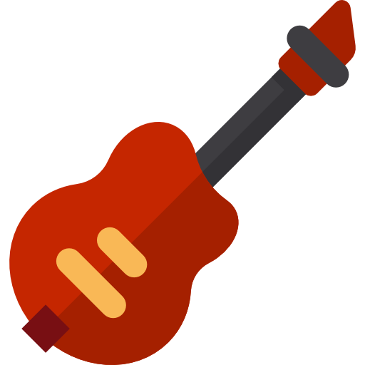 guitarra eléctrica icono gratis