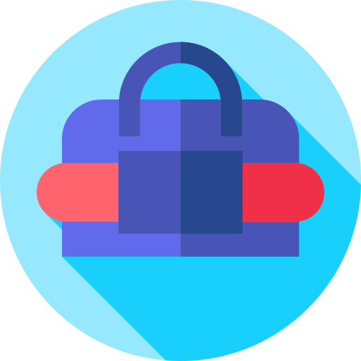 bolsa de deporte icono gratis