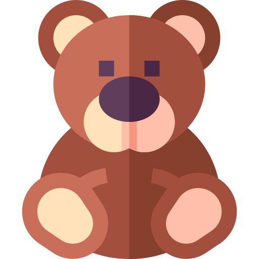 oso de peluche icono gratis