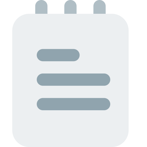 Notebook Pixel Perfect Flat icon