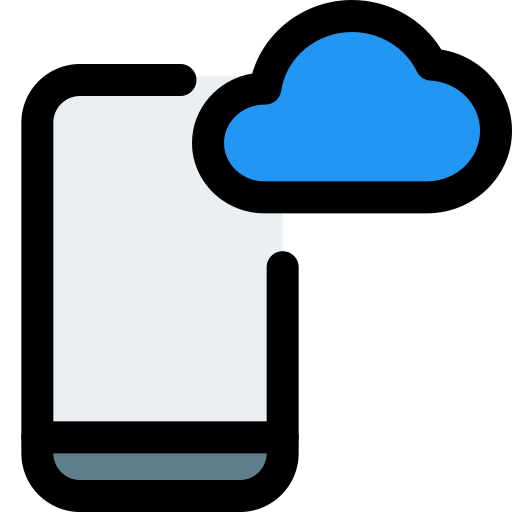 Mobile cloud free icon Mobile cloud free icon