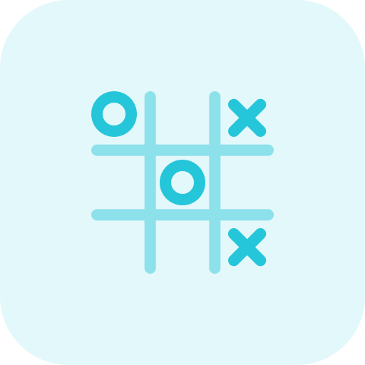 tic tac toe icono gratis