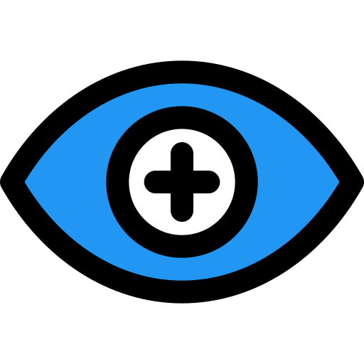 escáner ocular icono gratis