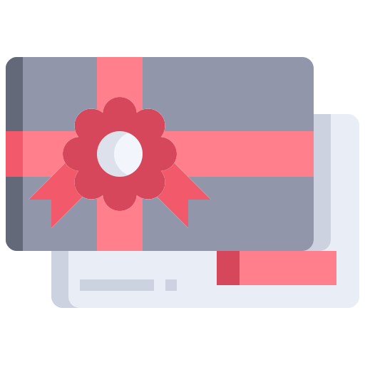 tarjeta de regalo icono gratis