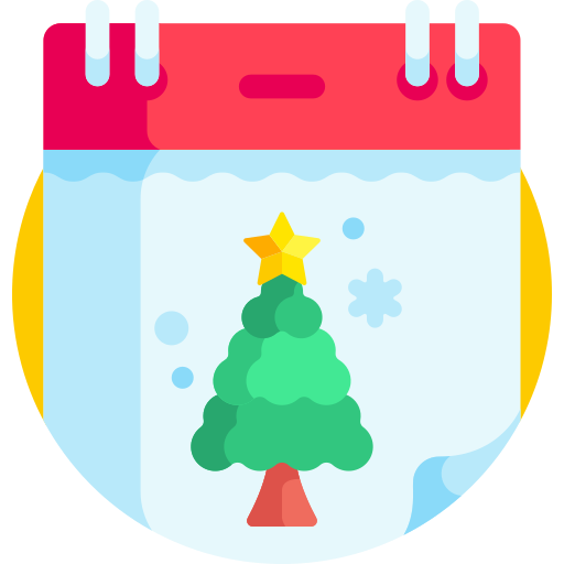 día de navidad icono gratis