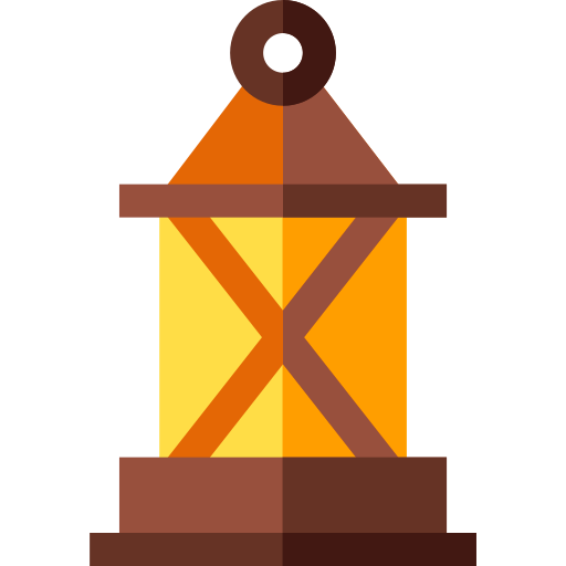 Lantern Basic Straight Flat icon