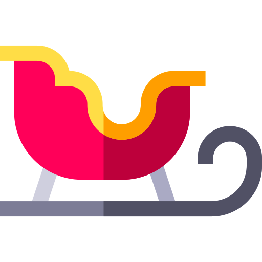 Sleigh Basic Straight Flat icon