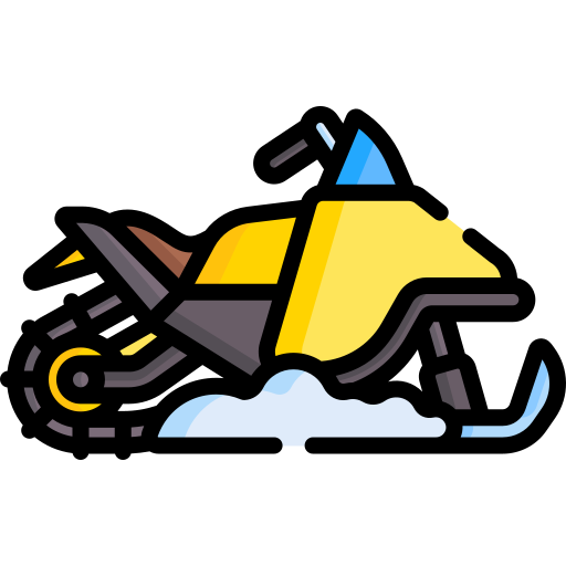Snowmobile free icon