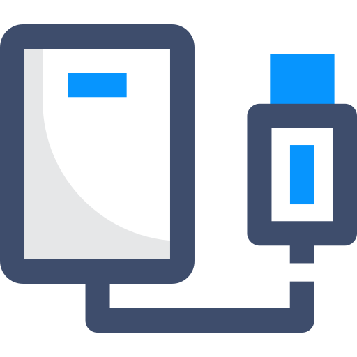 External storage - Free electronics icons