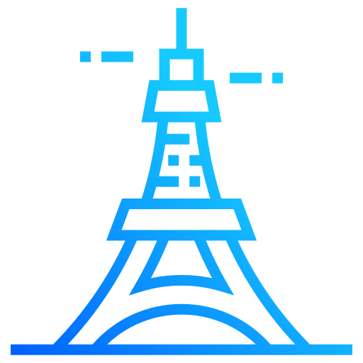 torre eiffel icono gratis