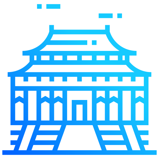 ciudad prohibida icono gratis