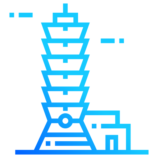 Taipei 101 Generic Gradient icon