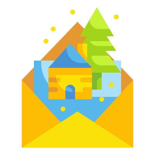 carte de noël Icône gratuit