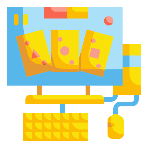 juego de cartas icono gratis