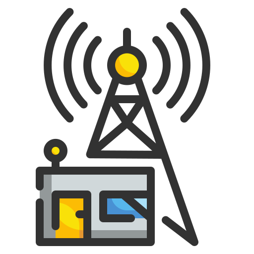 Antena de radio - Iconos gratis de tecnología