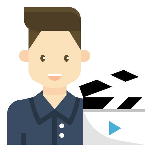 reproductor de películas icono gratis